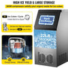 Commercial Ice Maker Ice Cube Machine High Ice Yield and Storage