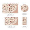 Absorbent Mat Kitchen Dishes Drain Pad Rubber Dish Drying Kitchen Mats