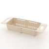 Adjustable Dish Drainer Sink Basket Washing Drying Rack Organizer