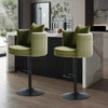 Adjustable Height Bar Chairs Nordic Luxury Upholstered Bar Stools