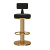Adjustable Telescopic Round Bar Chair with Soft Seat Nordic Bar Stools