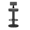 Adjustable Telescopic Round Bar Chair with Soft Seat Nordic Bar Stools