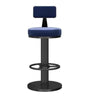 Adjustable Telescopic Round Bar Chair with Soft Seat Nordic Bar Stools