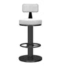 Adjustable Telescopic Round Bar Chair with Soft Seat Nordic Bar Stools