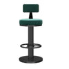 Adjustable Telescopic Round Bar Chair with Soft Seat Nordic Bar Stools