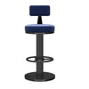 Adjustable Telescopic Round Bar Chair with Soft Seat Nordic Bar Stools