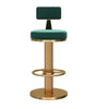 Adjustable Telescopic Round Bar Chair with Soft Seat Nordic Bar Stools