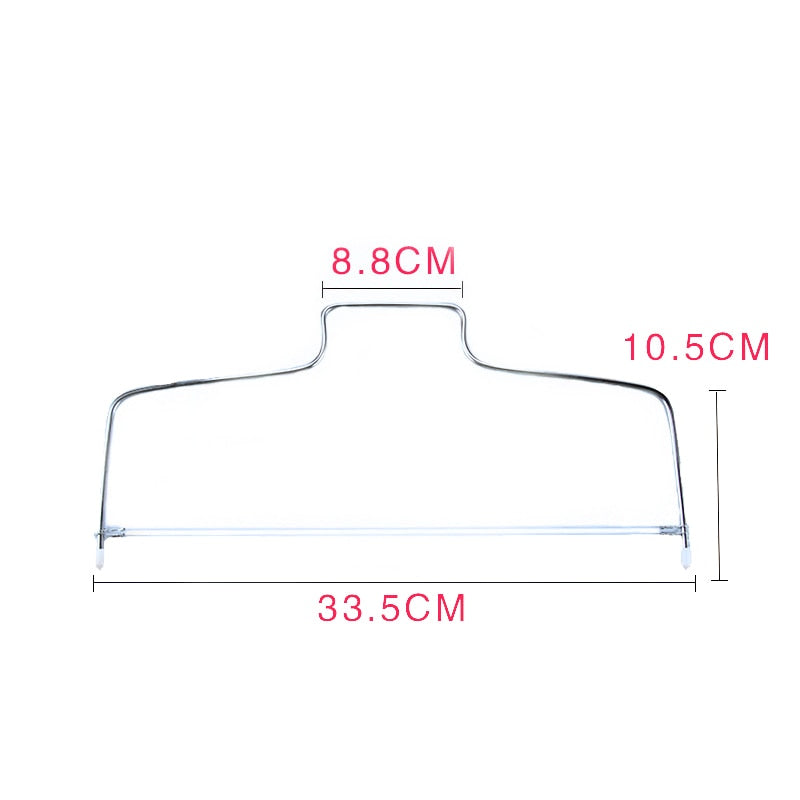 Wire Case Cutter Adjustable Wire Cake Slicer Cake Cutter Leveler Line Cake Bread Cutter ...