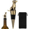 Animal Design Wine Stopper Zinc Alloy Silicone Beverage Bottle Stopper