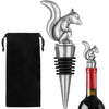 Animal Design Wine Stopper Zinc Alloy Silicone Beverage Bottle Stopper