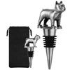 Animal Design Wine Stopper Zinc Alloy Silicone Beverage Bottle Stopper