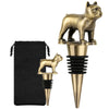 Animal Design Wine Stopper Zinc Alloy Silicone Beverage Bottle Stopper