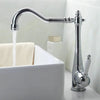 Antique Swivel Brass Finish Sink Tap Kitchen Sink Faucet Mixer Tap