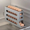 Automatic Scrolling Egg Rack Holder Storage Box Egg Case Holder