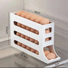 Automatic Scrolling Egg Rack Holder Storage Box Egg Case Holder