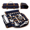 Bartender Travel Bag Portable Canvas Cocktail Tool Storage Bag