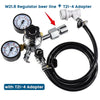 Beer Brewing Carbonation PVC Gas Carbonation Hose Home Co2 Regulator