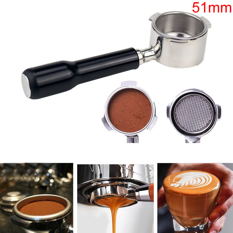 Filter Handle Coffee Machine Bottomless Portafilter Professional Filters Espresso Machine Handle ...