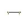 Brass Cabinet Handle T-Bar Pull for Wardrobe Furniture Appliances Knob