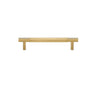 Brass Diamond Cut Cross Knurl Cabinet Handle T-Bar Wardrobe Pull