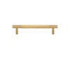 Brass Diamond Cut Cross Knurl Cabinet Handle T-Bar Wardrobe Pull