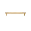 Brass Diamond Cut Cross Knurl Cabinet Handle T-Bar Wardrobe Pull