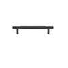 Brass Diamond Cut Cross Knurl Cabinet Handle T-Bar Wardrobe Pull