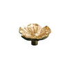 Brass Flower Cabinet Knob Single Hole Drawer Handle Furniture Pulls