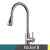 Brass Kitchen Faucet 2-mode Sprayer 360 Rotation Single Handle Mixer Tap