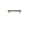 Brass Knurled Cabinet Handle Art Retro Antique Industrial Drawer Pull