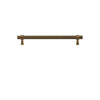Brass Knurled Cabinet Handle Art Retro Antique Industrial Drawer Pull