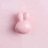 Bunny Cabinet Knobs Cute Ceramic Drawer Pulls Handles for Kids Room