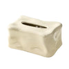 Ceramic Tissue Box Cover Elegant Household Tissue Paper Holder Box