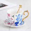 Ceramics Coffee Cup Saucers Suit Ins English Style Black Tea Teacup