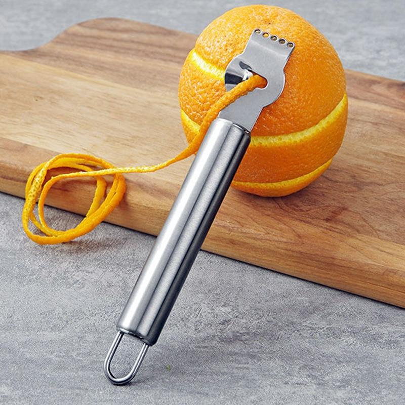 Mabor 6 Pezzi Pelapatate Per Agrumi – Strumento In Plastica Per Sbucciare Arance, Limoni E Pompelmi - 6