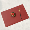 Coaster Placemat for Dining Table Heat Insulation Mat Waterproof Rectangle Pad