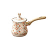 Coffee Pot Stainless Steel Coffee Maker with Long Wooden Handle