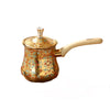 Coffee Pot Stainless Steel Coffee Maker with Long Wooden Handle