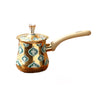 Coffee Pot Stainless Steel Coffee Maker with Long Wooden Handle