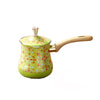 Coffee Pot Stainless Steel Coffee Maker with Long Wooden Handle