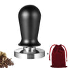 Coffee Tamper Wooden Handle Barista Espresso Maker Handmade Grinder