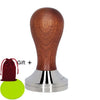 Coffee Tamper Wooden Handle Barista Espresso Maker Handmade Grinder