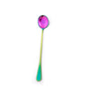 Colorful Spoon Long Handle Spoons Dinnerware Flatware Kitchen Tools