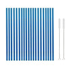 Colorful Stainless Steel Straw Eco-friendly Reusable Bent Straws Set