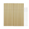 Colorful Stainless Steel Straw Eco-friendly Reusable Bent Straws Set