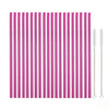 Colorful Stainless Steel Straw Eco-friendly Reusable Bent Straws Set