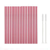 Colorful Stainless Steel Straw Eco-friendly Reusable Bent Straws Set