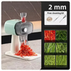 Commercial Electric Scallion Shredder Fully Automatic Vegetable Cutter