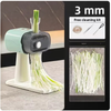 Commercial Electric Scallion Shredder Fully Automatic Vegetable Cutter