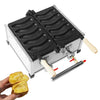 Commercial Gas 5pcs Banana Shaped Waffle Machine Banana Waffle Machine